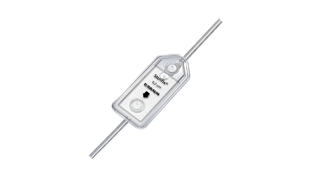Sterifix infusion filter by B. Braun
