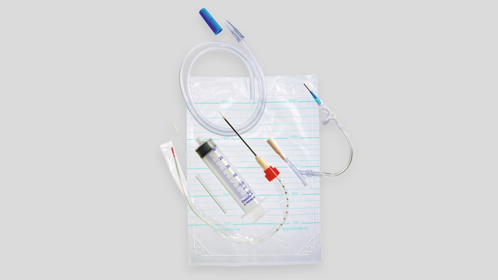Pleuracan system can be used for pneumothorax, pleural effusion or abscesses in veterinary medicine