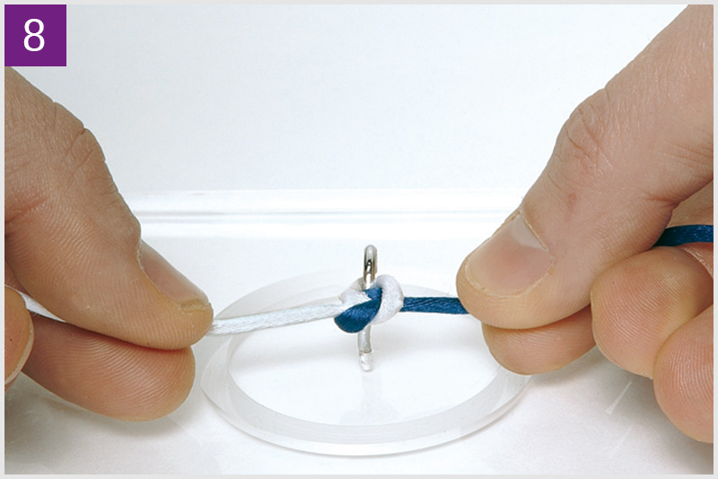 Ligation around haemostatic clamp technique)